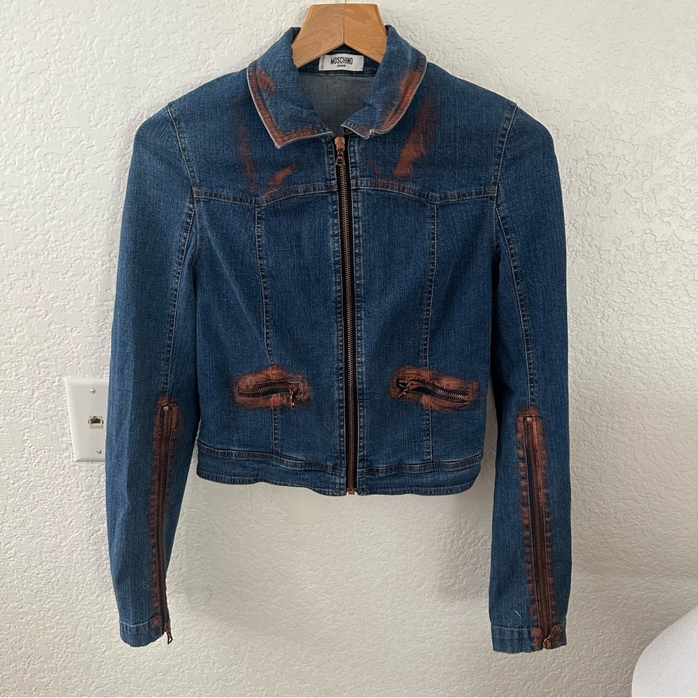 Moschino Denim Jean Jacket vintage